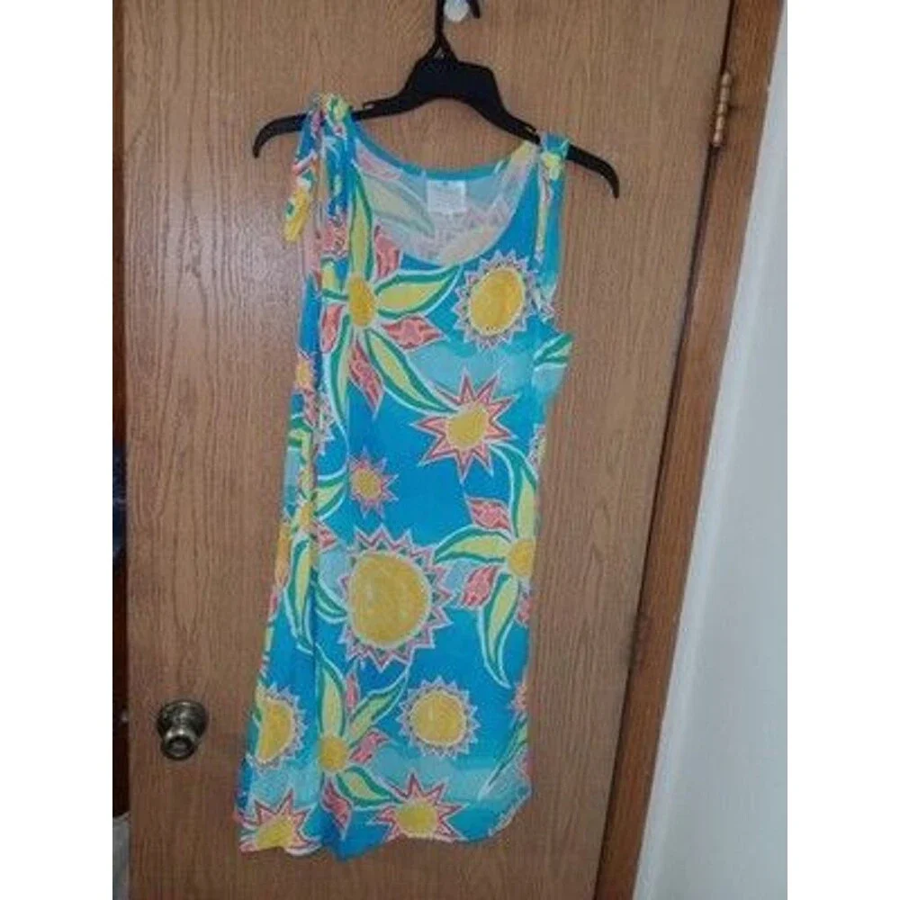 Disney Cruise Line Summer Swim Cover Up Size XL Artist Theodore Elyett Mickey